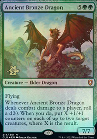 Dragon de bronze ancien - Prerelease Promos