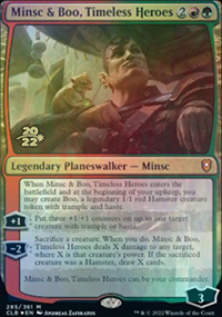 Minsc et Bouh, hros ternels - Prerelease Promos