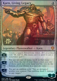 Karn, hritage vivant - Prerelease Promos