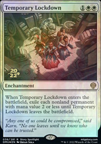 Confinement temporaire - Prerelease Promos