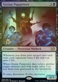 Marionnettiste gixien - Prerelease Promos