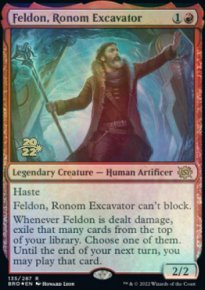 Feldonn, excavateur de Ronom - Prerelease Promos