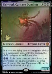 Drivnod, Dominus du carnage - Prerelease Promos