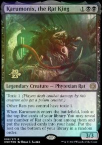 Karumonix, le roi des rats - Prerelease Promos