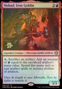 Slobad, gobelin de fer - Prerelease Promos