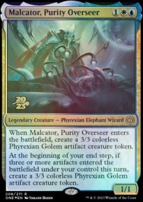 Malcator, brigadier de la puret - Prerelease Promos