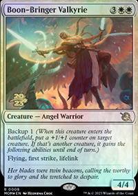 Valkyrie porte-faveur - Prerelease Promos