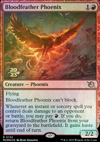 Phnix aux plumes sanguinolentes - Prerelease Promos