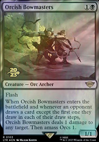 Matres archers orques - Prerelease Promos