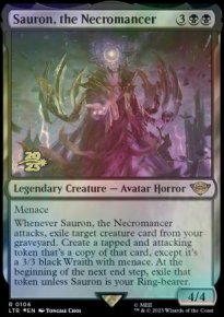 Sauron, le Ncromancien - Prerelease Promos