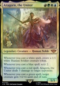 Aragorn, l'unificateur - Prerelease Promos