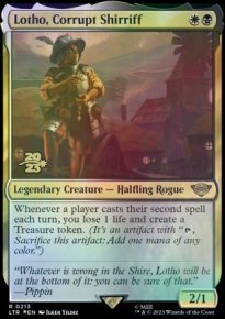 Lotho, shirriff corrompu - Prerelease Promos