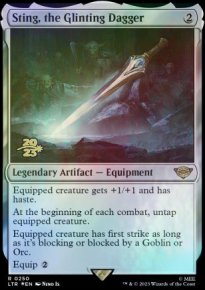 Dard, la dague tincelante - Prerelease Promos