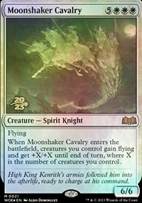 Cavalerie tremblelune - Prerelease Promos