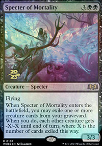 Spectre de la mortalit - Prerelease Promos