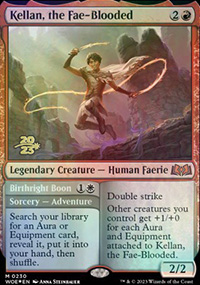 Kellan, au sang de f<br>Faveur du droit de naissance - Prerelease Promos