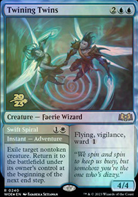 Jumeaux jumels<br>Spirale expditive - Prerelease Promos