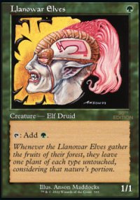 Elfes de Llanowar - 