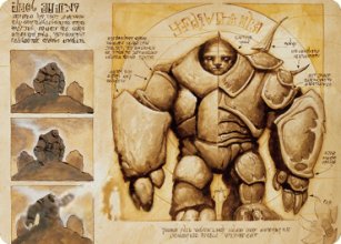 Golem prcurseur - Illustration - 