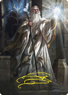 Gandalf le Blanc - Illustration - The Lord of the Rings - Art Series