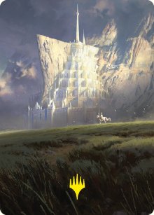 Minas Tirith - Illustration - The Lord of the Rings - Art Series