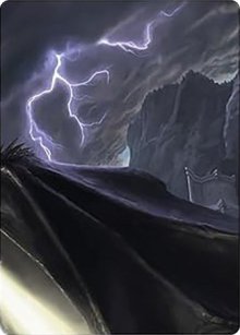 Sorcerous Squall - Art - The Lord of the Rings - Art Series