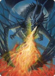 Dragon du bcher - Illustration - 