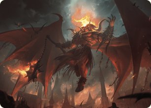 Rakdos, patron du chaos - Illustration - 