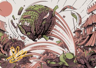 Fracas sauvage - Illustration - 