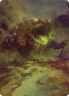 Le monstre de Gitrog - Illustration - Bloomburrow - Art Series