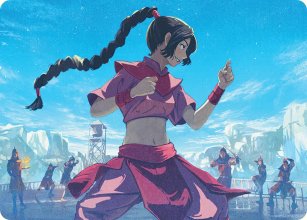 Ty Lee, bloqueuse de chi - Illustration - Avatar: The Last Airbender - Art Series