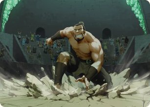 Le Roc, par au combat - Illustration - Avatar: The Last Airbender - Art Series