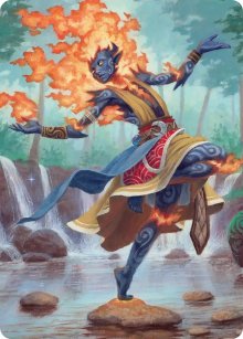 Cendreline, raviv�e - Illustration - Lorwyn Eclipsed - Art Series