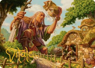 Curieuse colossale - Illustration - Lorwyn Eclipsed - Art Series