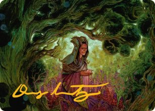 Marraine des floraisons - Illustration - Lorwyn Eclipsed - Art Series