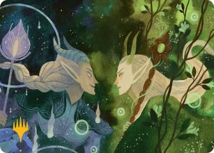 Commandement de Trystan - Illustration - Lorwyn Eclipsed - Art Series