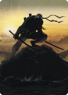 Leonardo, samoura� des �gouts - Illustration - Teenage Mutant Ninja Turtle - Art Series