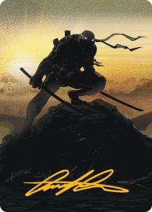 Leonardo, samoura� des �gouts - Illustration - Teenage Mutant Ninja Turtle - Art Series