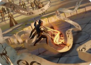 Dissertation sur le d�corum - Illustration - Secrets of Strixhaven - Art Series