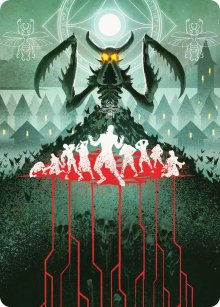 Nourrir l'essaim - Illustration - Secrets of Strixhaven - Art Series