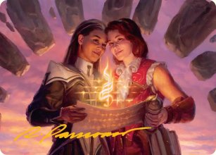 Chercheuses unies - Illustration - Secrets of Strixhaven - Art Series