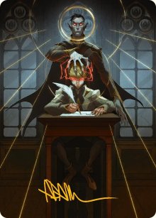 Pr�cepteur vampirique - Illustration - Secrets of Strixhaven - Art Series