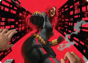 Black Widow, Deadly Hunter - Art - Marvel Super Heroes - Art Series