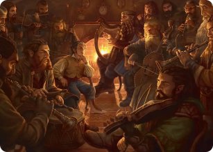 Une f�te inattendue - Illustration - The Hobbit - Art Series