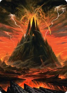 Montagne du Destin - Illustration - The Hobbit - Art Series