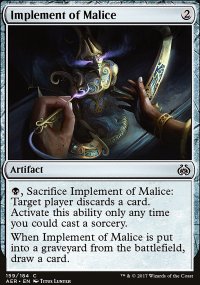 Implement of Malice - 