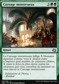 Carnage monstrueux - 