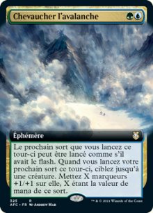 Chevaucher l'avalanche - 