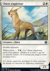 Chien esquiveur - 