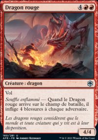 Dragon rouge - 